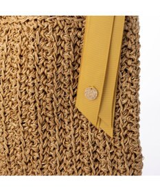 UNBILLION カシュカシュ cachecache / 下がりグログラン柄編みトートバッグ