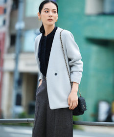 23区 L ラメミックスツイード クロップド パンツ