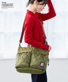 ROOTOTE 8456【スヌーピー】IP.A4アーキャトルワイド.パフ.ピーナッツ-0R