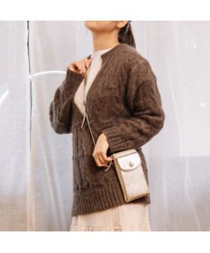 UNBILLION ペルケ perche / 牛革シュリンクタイプモバイルウォレットショルダー　旧8660