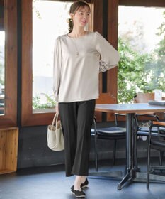 Tiaclasse L 【洗える】ボリュームスリーブブラウス