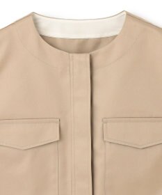 uncrave チノギャバジン ジレブラウス