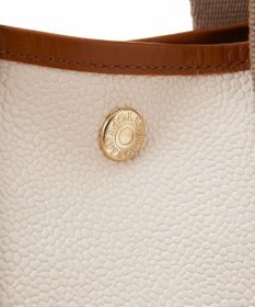 TOPKAPI 【Breath TOPKAPI】スコッチグレイン ネオレザー 縦型 A4 トート バッグ ショルダー付き L