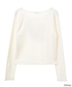 earth music&ecology Ｄｉｓｎｅｙ／Ｍａｒｉｅスクエアネックプルオーバー