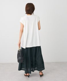 CRAFT STANDARD BOUTIQUE レイヤード風ピグメントカットチュニック