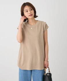 CRAFT STANDARD BOUTIQUE レイヤード風ピグメントカットチュニック