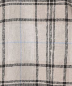 ICB 【洗える】コットンカポックチェック シャツ