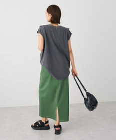 CRAFT STANDARD BOUTIQUE レイヤード風ピグメントカットチュニック