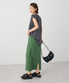 CRAFT STANDARD BOUTIQUE レイヤード風ピグメントカットチュニック