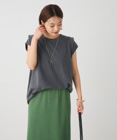 CRAFT STANDARD BOUTIQUE レイヤード風ピグメントカットチュニック