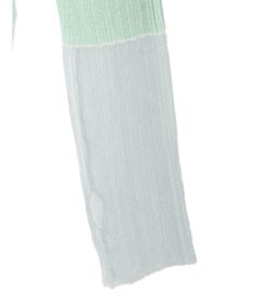 earth music&ecology シアー配色リブプルオーバー