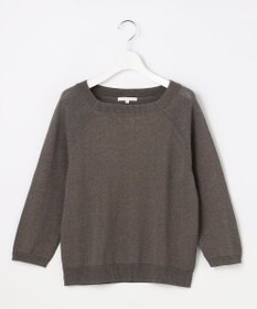 自由区 【アンサンブル対応】ペーパーコットンスクエアネックニット プルオーバー