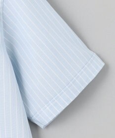 GOTAIRIKU 春夏向け【形態安定】SUMMERPREMIUMPLEATS_スモールワイドカラー 半袖ドレスシャツ（ストライプ/チェック）