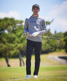 23区GOLF 【MEN】ナイロントリコットパンツ 優れた伸縮性 ストレスレスで優秀な1本