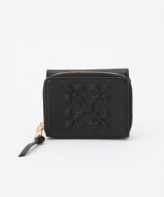 russet 【2025AW新作】エンボスモノグラム三つ折りウォレット(SO-433)