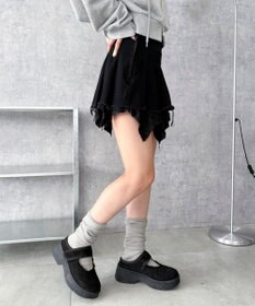 WEGO ムートンタッチメリージェーンシューズ