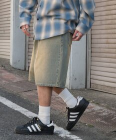 WEGO イージーバギーデニムショーツ