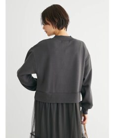 Green Parks ・ＳＵＧＡＲ　ＳＰＯＯＮ　チュールドッキングワンピース