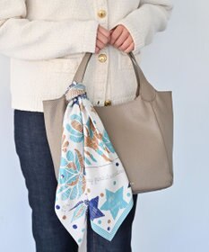 Hekhèr Le Style de Vie 【日本製/セレモニーにも】シュリンクレザー ハンドバッグ medium