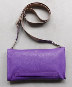 blancle シュリンクレザー クラッチショルダー