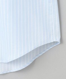 GOTAIRIKU 春夏向け【形態安定】SUMMERPREMIUMPLEATS_スモールワイドカラー 半袖ドレスシャツ（ストライプ/チェック）