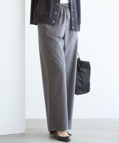 23区 L 【SLOW/一部店舗限定】ライトタンブラータフタ ワイド パンツ