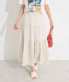 CRAFT STANDARD BOUTIQUE シャイニーワッシャースカート