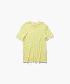 ATON SILK BLENDED CIRCULAR RIB | フィットレイヤードＴシャツ