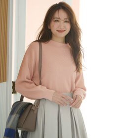 ANY 【洗濯機可能/8色展開】ソフトタッチポリエステルニット