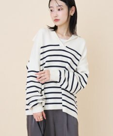 AMERICAN HOLIC セーラーカラーニットプルオーバー