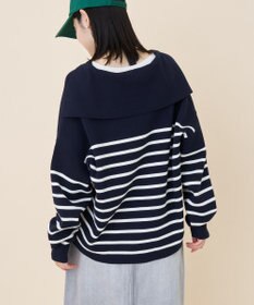 AMERICAN HOLIC セーラーカラーニットプルオーバー