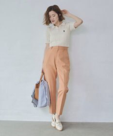 WEGO 別注USPOLO　ケーブルニットポロ