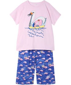 tsumori chisato SLEEP ツモリチサト パジャマ 綿100%(トップス・ボトム) 4分袖 7分丈 レディース UDT110 /ワコール