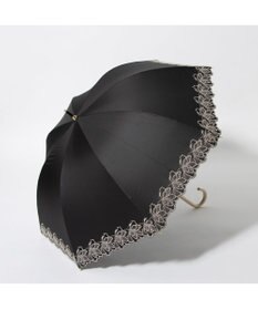 UNBILLION cache nez / フラワーラメ刺繍ショートパラソル