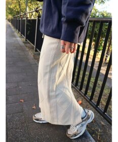 Green Parks ケーブルニットスカート