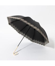 UNBILLION cache nez / フラワーラメ刺繍ショートパラソル