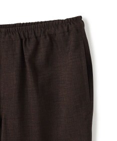 UNFILO MENS リネンライク イージーテーパード