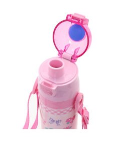 Mother garden マザーガーデン 野いちご ステンレス水筒 《花リボン柄》 470ｍｌ ダイレクト・コップ飲み