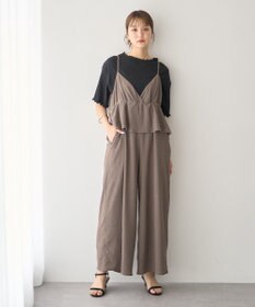 earth music&ecology ペプラムロンパース