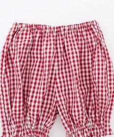 組曲 KIDS 【80-100㎝】ギンガム セットアップ