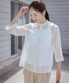 組曲 ラッセルレース ブラウス