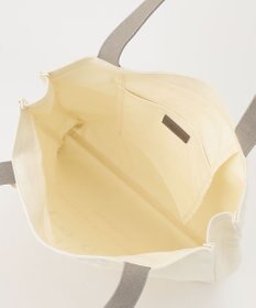 J.PRESS LADIES 【WEB限定カラーあり・A4サイズ収納可・セットアイテム】ポーチ付き PRINTED トート バッグ