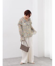 Te chichi シャイニーワイドパンツ(セットアップ可)