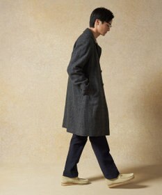 J.PRESS MEN 【J.PRESS Original Fabric for CUBA BEACH】ツイードバルカラーコート