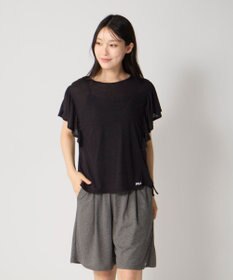 OP／FILA 【FILA】ドルマン袖フリルタンキニ4点セット水着