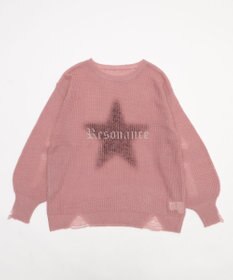 WEGO モヘアタッチスターBIGニット