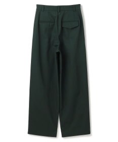 BEIGE， 【洗える】GAZANIA / コットンチノ2タックワイドパンツ