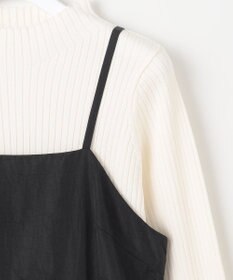 Feroux 【洗える】ニットセット キャミソールワンピース