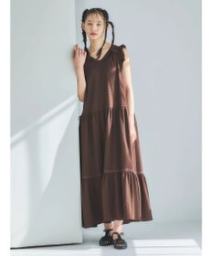 Green Parks ■ＥＳＣＡＲ　ドロストギャザーワンピース