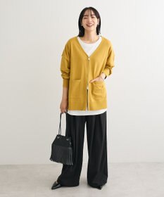 Green Parks アンチピリングゆるｚｉｐカーディガン